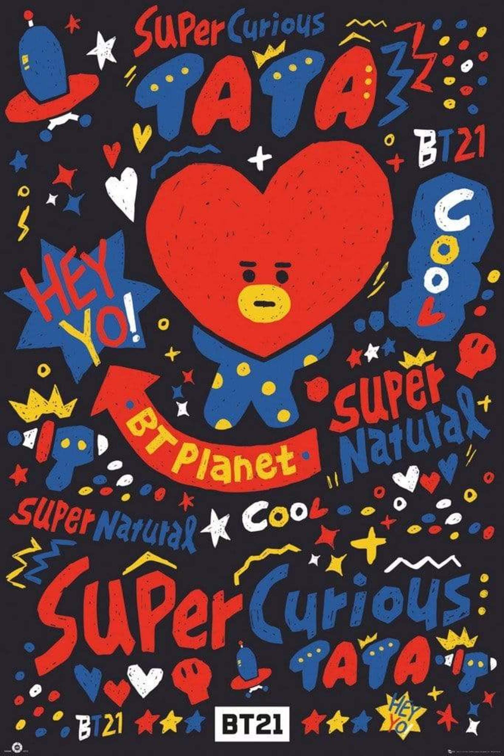 Poster BT21 Tata 61x91,5cm