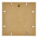 Annecy Kunststoff Bilderrahmen 30x30cm Gold Ruckseite | Yourdecoration.de