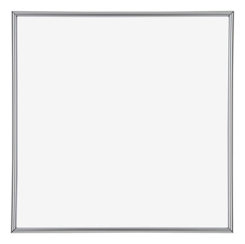 Annecy Kunststoff Bilderrahmen 40x40cm Silber Vorne | Yourdecoration.de