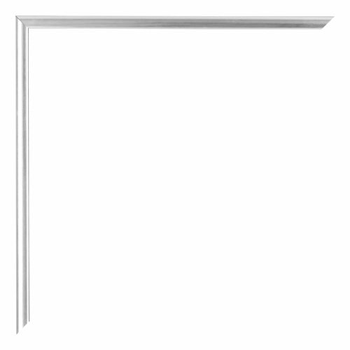 Austin Aluminium Bilderrahmen 18x24cm Silber Hochglanz Detail Ecke | Yourdecoration.de