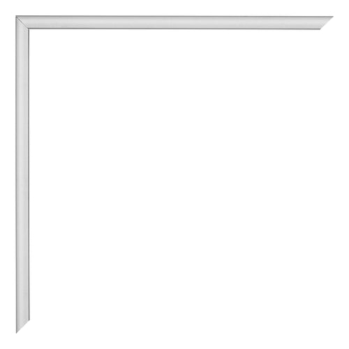 Austin Aluminium Bilderrahmen 20x20cm Silber Matt Detail Ecke | Yourdecoration.de