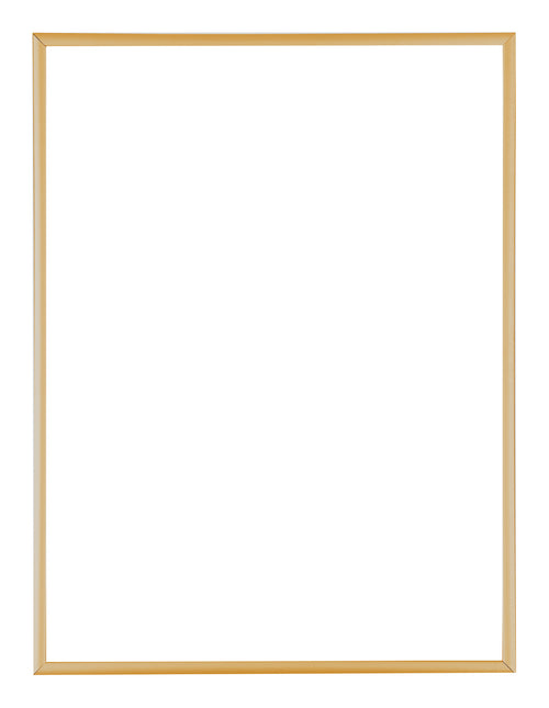 Austin Aluminium Bilderrahmen 60x80cm Gold Vintage Vorne | Yourdecoration.de