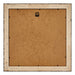 Birmingham Holz Bilderrahmen 20x20cm Braun Ruckseite | Yourdecoration.de