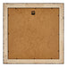 Birmingham Holz Bilderrahmen 20x20cm Braun Ruckseite | Yourdecoration.de