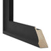 Birmingham Holz Bilderrahmen 25x35cm Schwarz Detail Querschnitt | Yourdecoration.de