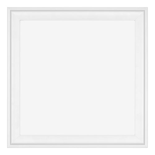 Birmingham Holz Bilderrahmen 50x50cm Weiss Vorne | Yourdecoration.de