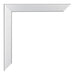 Catania MDF Bilderrahmen 18x24cm Silber Detail Ecke | Yourdecoration.de