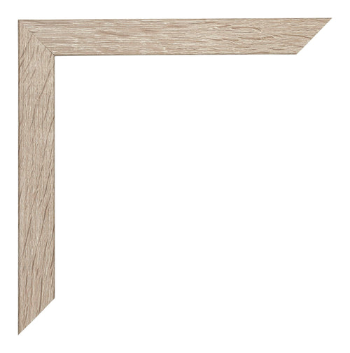 Catania MDF Bilderrahmen 20x20cm Eiche Detail Ecke | Yourdecoration.de