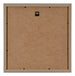 Catania MDF Bilderrahmen 20x20cm Silber Ruckseite | Yourdecoration.de