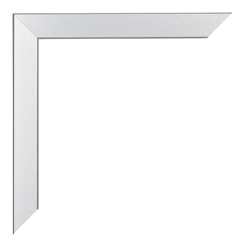 Catania MDF Bilderrahmen 20x60cm Silber Detail Ecke | Yourdecoration.de