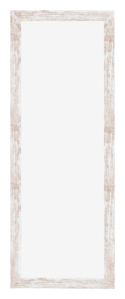 Catania MDF Bilderrahmen 25x75cm White Wash Vorne | Yourdecoration.de