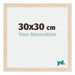 Catania MDF Bilderrahmen 30x30cm Eiche Messe | Yourdecoration.de