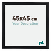 Catania MDF Bilderrahmen 45x45cm Schwarz Messe | Yourdecoration.de