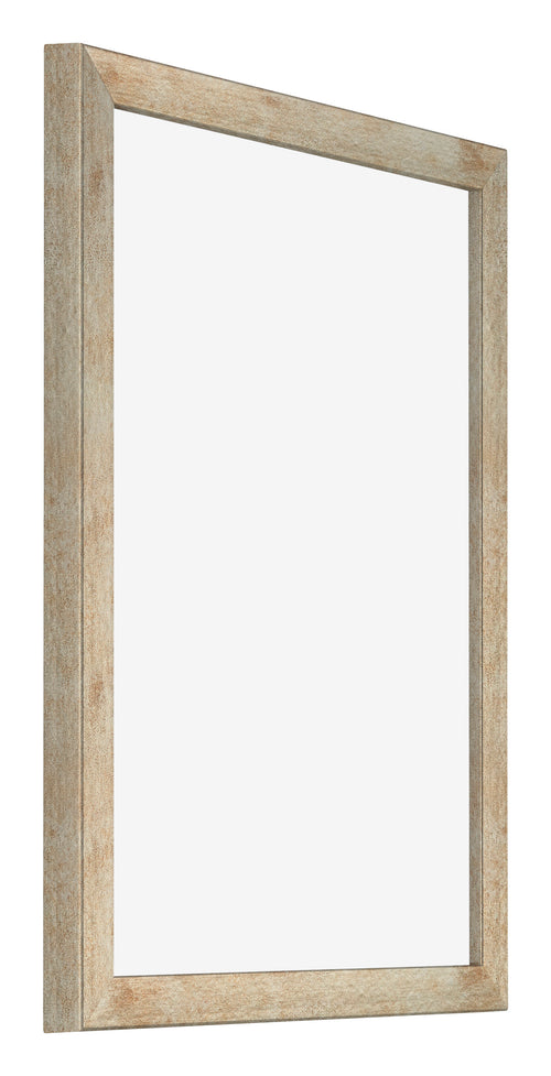 Catania MDF Bilderrahmen 48x64cm Gold Vorne Schrag | Yourdecoration.de