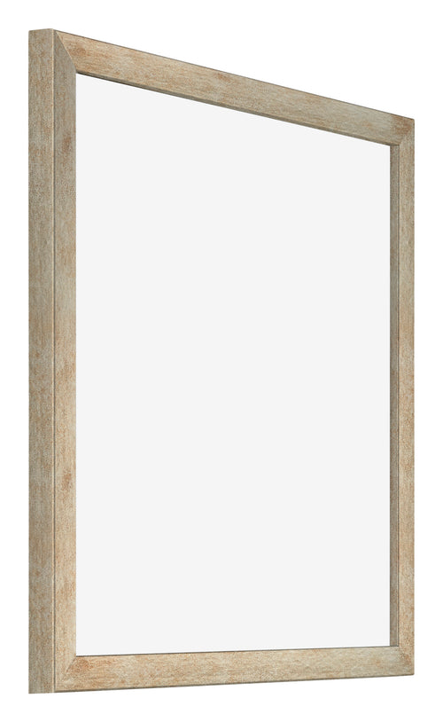 Catania MDF Bilderrahmen 55x55cm Gold Vorne Schrag | Yourdecoration.de