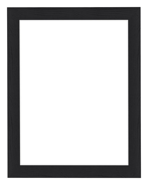 Como MDF Bilderrahmen 18x24cm Schwarz Gemasert Vorne | Yourdecoration.de