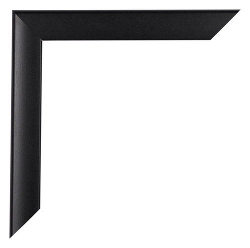 Como MDF Bilderrahmen 18x24cm Schwarz Matt Ecke | Yourdecoration.de