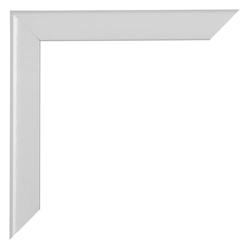 Como MDF Bilderrahmen 18x24cm Weiss Hochglanz Ecke | Yourdecoration.de