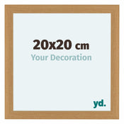 Como MDF Bilderrahmen 20x20cm Buche Vorne Messe | Yourdecoration.de