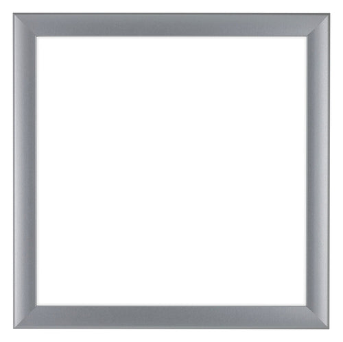 Como MDF Bilderrahmen 20x20cm Silber Matt Vorne | Yourdecoration.de