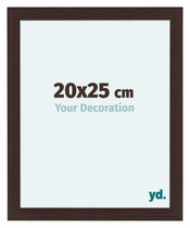 Como MDF Bilderrahmen 20x25cm Eiche Dunkel Vorne Messe | Yourdecoration.de