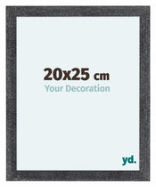 Como MDF Bilderrahmen 20x25cm Grau Gewischt Vorne Messe | Yourdecoration.de