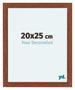 Como MDF Bilderrahmen 20x25cm Nussbaum Vorne Messe | Yourdecoration.de