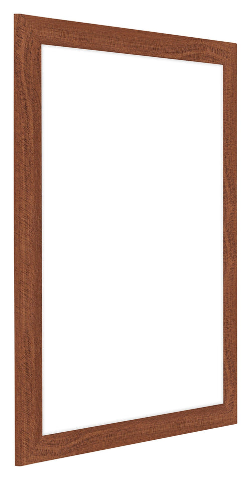 Como MDF Bilderrahmen 20x25cm Nussbaum Vorne Schrag | Yourdecoration.de