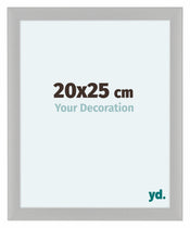 Como MDF Bilderrahmen 20x25cm Weiss Gemasert Vorne Messe | Yourdecoration.de