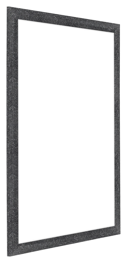 Como MDF Bilderrahmen 20x28cm Grau Gewischt Vorne Schrag | Yourdecoration.de