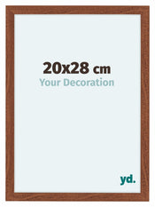 Como MDF Bilderrahmen 20x28cm Nussbaum Vorne Messe | Yourdecoration.de