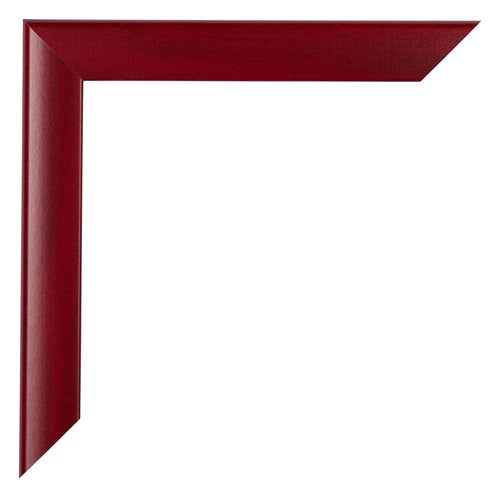 Como MDF Bilderrahmen 20x28cm Weinrot Gewischt Ecke | Yourdecoration.de