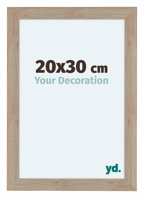 Como MDF Bilderrahmen 20x30cm Eiche Hell Vorne Messe | Yourdecoration.de