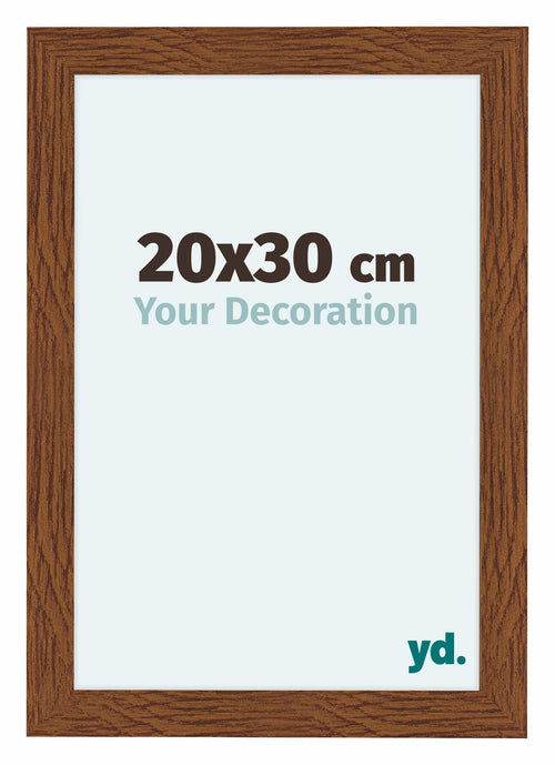 Como MDF Bilderrahmen 20x30cm Eiche Rustiek Vorne Messe | Yourdecoration.de