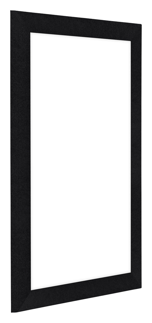 Como MDF Bilderrahmen 20x30cm Schwarz Matt Vorne Schrag | Yourdecoration.de