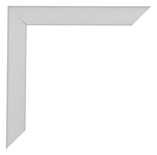 Como MDF Bilderrahmen 20x30cm Weiss Gemasert Ecke | Yourdecoration.de