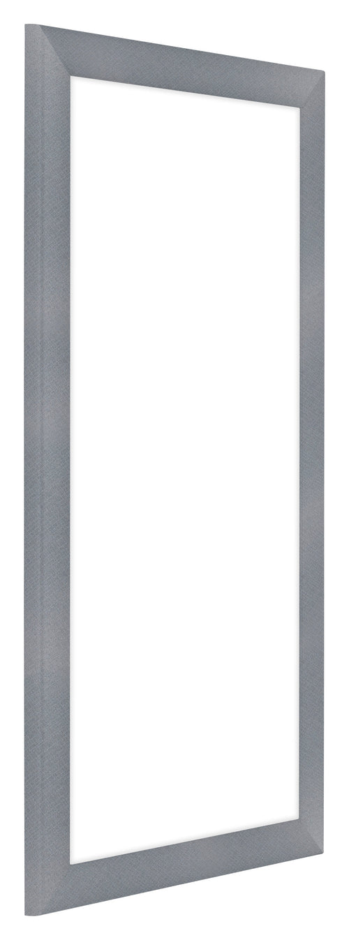 Como MDF Bilderrahmen 20x40cm Aluminium Geburstet Vorne Schrag | Yourdecoration.de