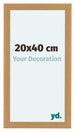 Como MDF Bilderrahmen 20x40cm Buche Vorne Messe | Yourdecoration.de