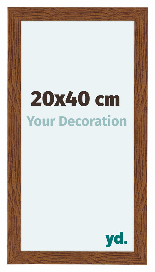 Como MDF Bilderrahmen 20x40cm Eiche Rustiek Vorne Messe | Yourdecoration.de