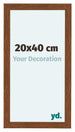 Como MDF Bilderrahmen 20x40cm Eiche Rustiek Vorne Messe | Yourdecoration.de