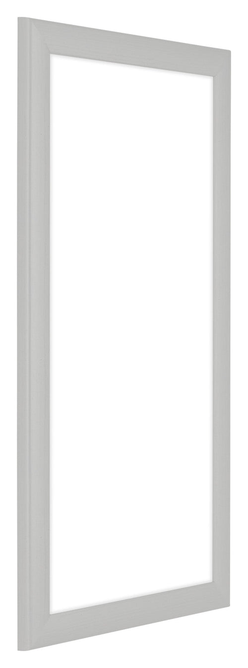 Como MDF Bilderrahmen 20x40cm Weiss Gemasert Vorne Schrag | Yourdecoration.de