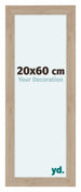 Como MDF Bilderrahmen 20x60cm Eiche Hell Vorne Messe | Yourdecoration.de