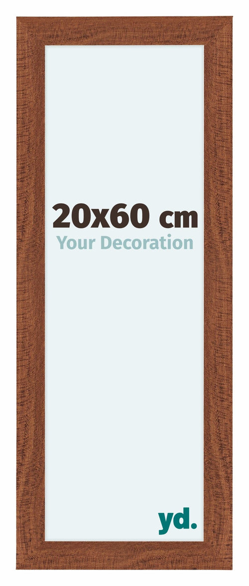 Como MDF Bilderrahmen 20x60cm Nussbaum Vorne Messe | Yourdecoration.de