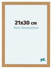 Como MDF Bilderrahmen 21x30cm Buche Vorne Messe | Yourdecoration.de