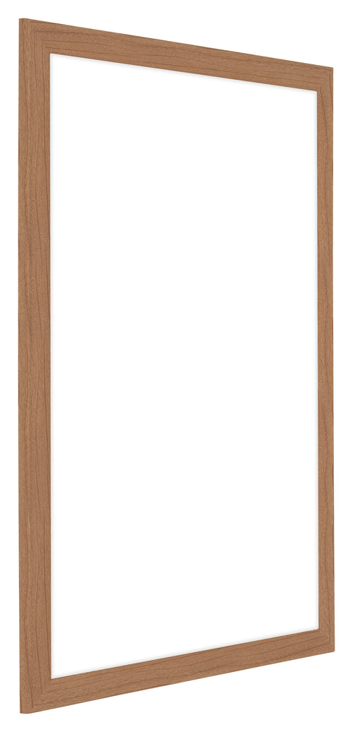 Como MDF Bilderrahmen 21x30cm Nussbaum Hell Vorne Schrag | Yourdecoration.de