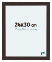 Como MDF Bilderrahmen 24x30cm Eiche Dunkel Vorne Messe | Yourdecoration.de