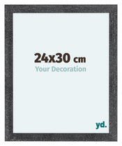 Como MDF Bilderrahmen 24x30cm Grau Gewischt Vorne Messe | Yourdecoration.de