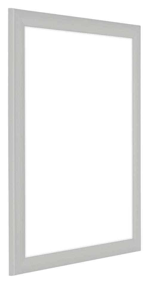 Como MDF Bilderrahmen 24x30cm Weiss Gemasert Vorne Schrag | Yourdecoration.de