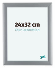 Como MDF Bilderrahmen 24x32cm Silber Matt Vorne Vorne | Yourdecoration.de