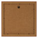 Como MDF Bilderrahmen 25x25cm Nussbaum Ruckseite | Yourdecoration.de